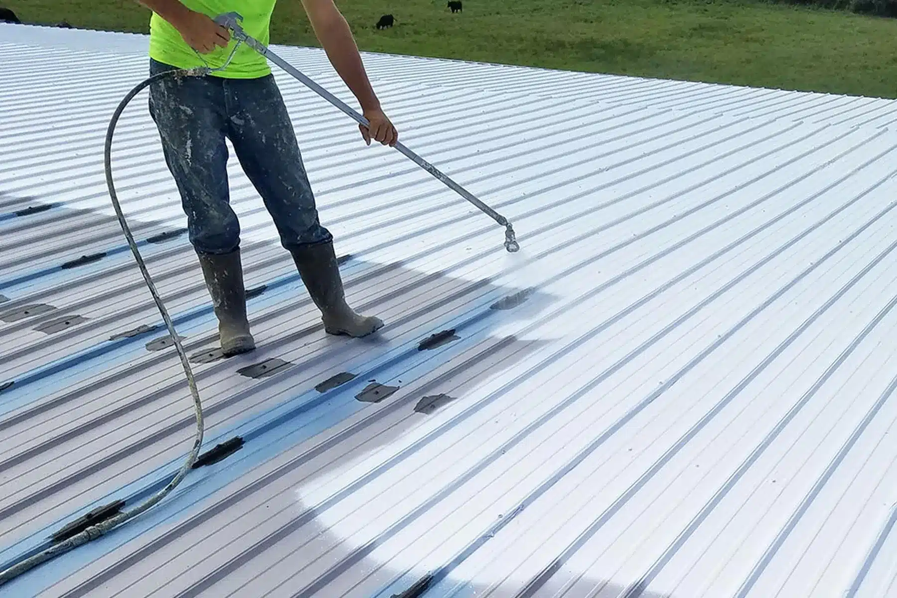 Acrylic and Silicone Roof Coatings